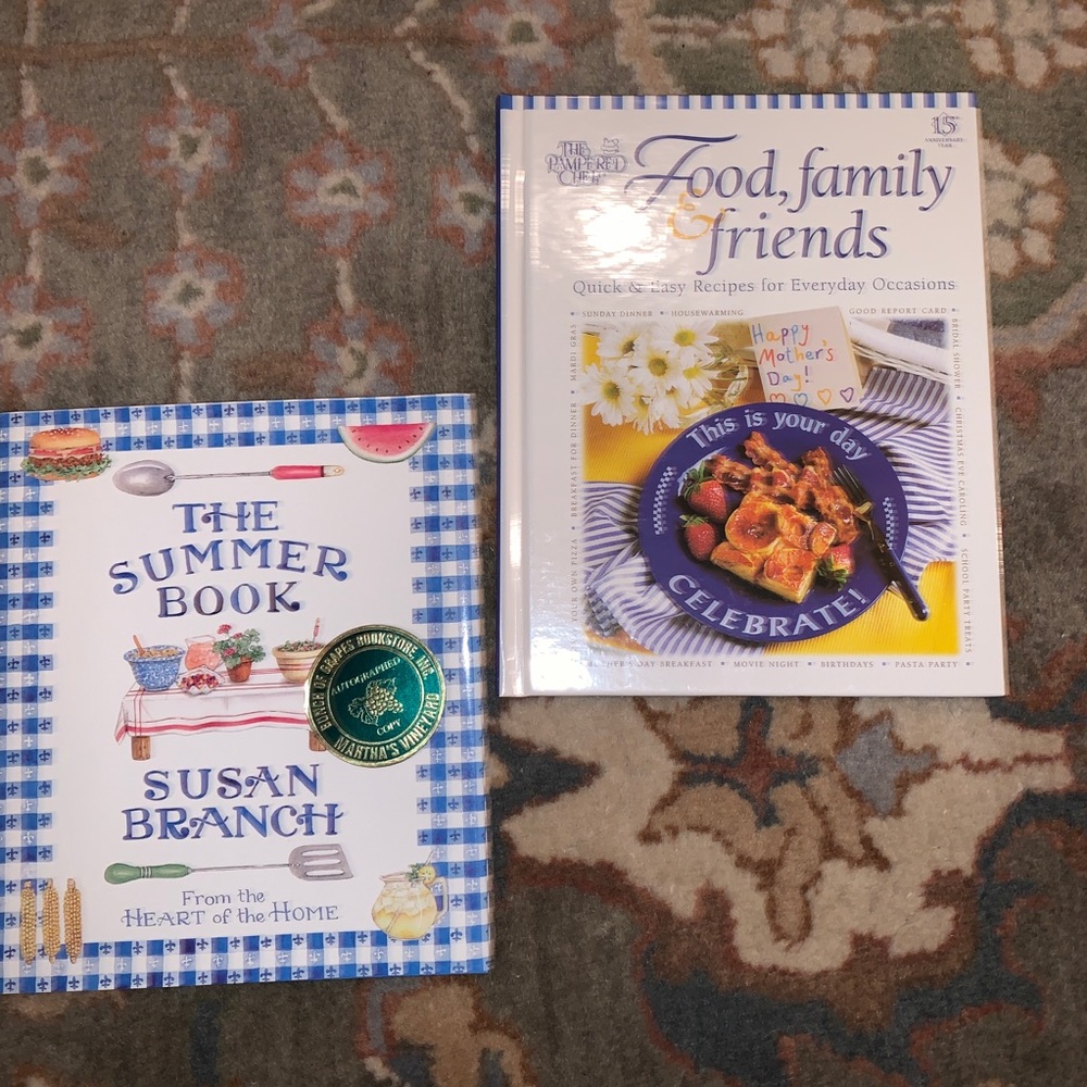 Gingham Cookbooks for Summer